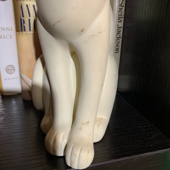 Cream Happy Cat Statue - Picture 3 of 10